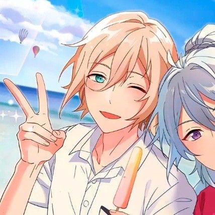 Enstars Matching, Wataru Hibiki, Eichi Tenshouin, Anime Stars, Pfp Ideas, Boy Poses, Couples Icons, Matching Profile Pictures, Matching Pfps