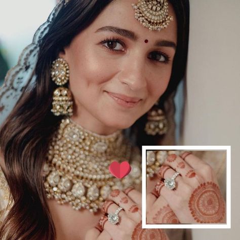 Bollywood Engagement Rings, Celebrity Diamond Rings, Big Engagement Rings Expensive, Engagement Rings Expensive, Engagement Rings Indian, Wedding Rings Expensive, Indian Engagement Rings, Engagement Jewellery Indian, South Indian Engagement