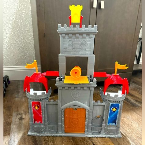 Paw Patrol Rescue Knights Castle HQ Paw Patrol Rescue Knights, Paw Patrol Rescue, Castle Drawing, Paw Patrol, Knights, Castle, Closet