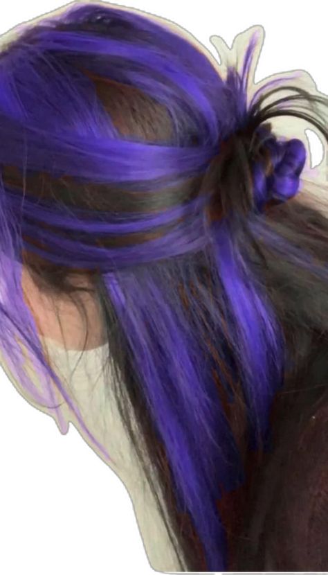 Purple chunky highlights | Hair dye tips, Hair streaks, Purple hair streaks Hair Streaks Purple, Highlights Purple Hair, Purple Chunky Highlights, Highlight Hair Dye, Purple Hair Streaks, Underneath Hair Color Ideas, Underneath Hair Color, Purple Hair Highlights, Hair Colour Design