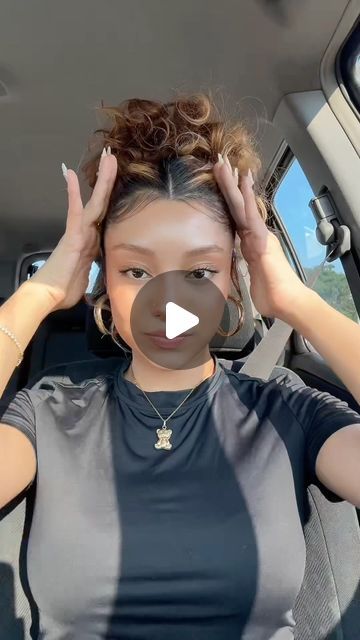 Jazmina ✿ on Instagram: "This has to be one of my best slick backs 🤍 @designmehair HOLD .ME styling stick is a go-to fav #designmepartner   •  •  •  #slickback #slickbun #hairtutorial #stylingstick #hairreels #cleangirlbun #hairstylist" Slick Back Hairstyles Women, Slick Back Curly Bun, Cute Sleek Hairstyles, Slick Back Curly Hair, Curly Slick Back, Cute Slick Back Hairstyles, Slickback Hairstyle, Hairstyles Slick Back, Slick Back Hairstyles