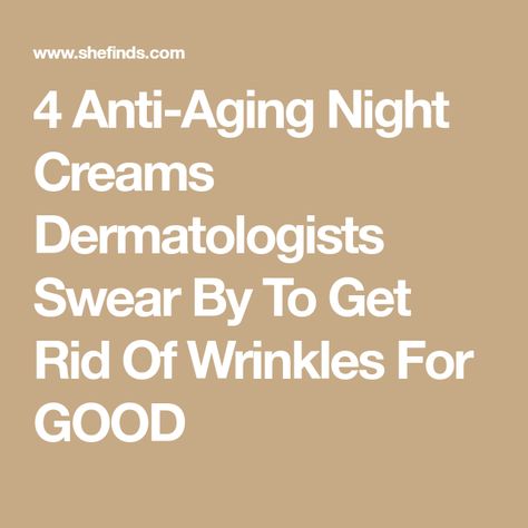 Get Rid Of Pores, Get Rid Of Wrinkles, Best Night Cream, Herbal Skin Care, Anti Aging Night Cream, Proper Skin Care, Best Skin Care Routine, Anti Aging Wrinkles, Cream For Dry Skin