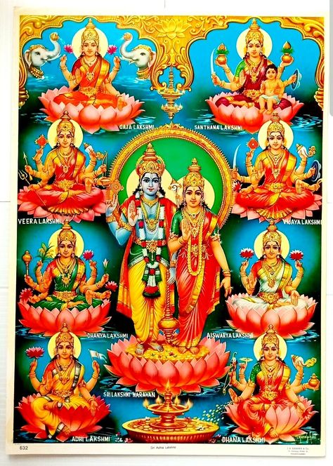 Astalakshmi Images, Laxmi Images, Ashta Lakshmi, Hindu Statues Goddesses, Kali Hindu, Diwali Pooja, Diwali Pictures, Aadi Shakti, Lord Murugan Wallpapers