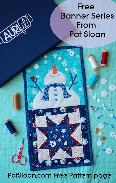 Calendar Quilts, Colchas Quilting, Small Quilt Projects, Snowflake Quilt, Snowman Quilt, Mug Rug Patterns, Miniature Quilts, Holiday Quilts, Winter Quilts