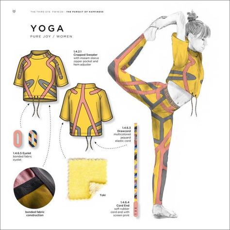 Sports Wear Fashion Illustration, Fashion Portfolio Layout, Sports Wear Fashion, Activewear Trends, The Third Eye, Streetwear Mode, Fashion Design Portfolio, Fashion Sketchbook, Fashion Illustration Dresses