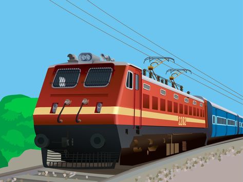 Indian Railway Train, India Railway, Train Ticket Booking, Holiday Homework, Titanic Ship, Train Ticket, Indian Railways, Train Service, Train Tickets