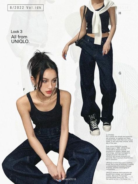 Poses Model, Model Outfit, 90s Fashion Outfits, 2000s Fashion Outfits, Looks Black, Simple Trendy Outfits, Fashion Images, Mode Inspo, Outfit Style