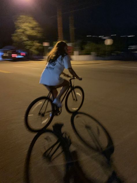 Riding Bike Aesthetic, Bike Riding Aesthetic, Aesthetic Bike Ride, Biking Aesthetic, Aesthetic Bike, Bike Outfits, Single Speed Bike, Bike Aesthetic, Bicycle Riding