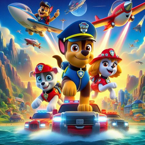 Paw Patrol Wallpaper Backgrounds, Paw Patrol Background, Paw Patrol Images, Paw Patrol Wallpaper, Superman Characters, Zuma Paw Patrol, Dibujos Toy Story, Paw Patrol Cartoon, Disney Letters