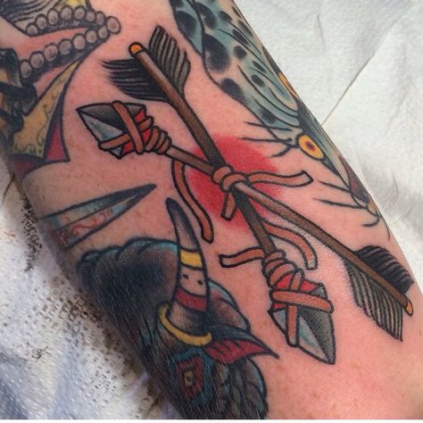 Drake Bell Traditional Teepee Tattoo, American Traditional Inner Bicep Tattoo, Arrowhead Tattoo Traditional, Traditional Lightning Bolt Tattoo, American Traditional Bull Tattoo, Traditional Tomahawk Tattoo, Hiking Boot Tattoo, Traditional Rope Tattoo, Small American Traditional Tattoo Flash