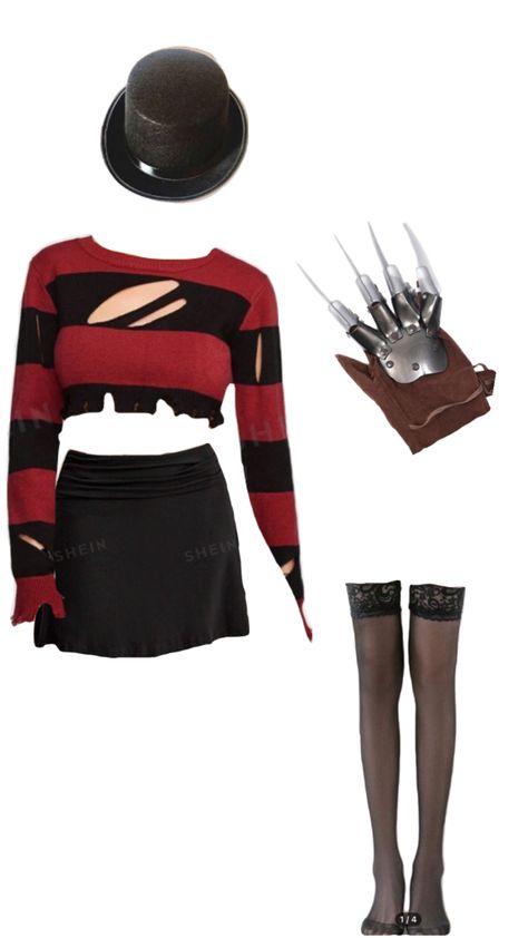 Dress To Impress Freddy Kruger, Freddie Kruger, Costume Ideas, Halloween Costume, Dress To Impress, Halloween Costumes, Halloween, Quick Saves