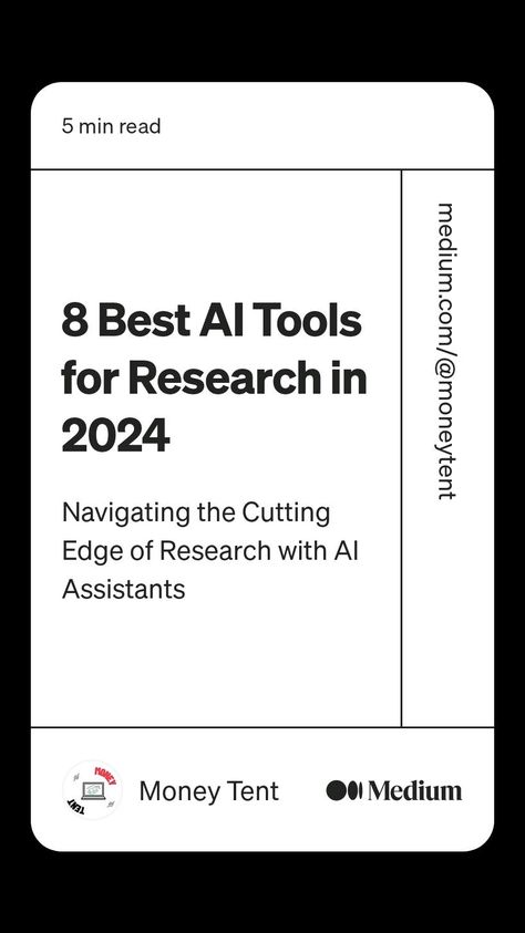 https://medium.com/@moneytent/8-best-ai-tools-for-research-in-2024-fb7fc734ae04 Website For Research, Phd Tips, Research Websites, Academic Life, Websites For Students, Academic Essay, College Student Hacks, Academic Essay Writing, Personal Writing