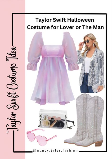 #affiliatelink #commissionlink Taylor Swift Halloween or Eras Movie Outfit Idea! Dress as her during the Lover Era, or add a sparkle blazer for The Man! #TaylorSwift #ErasTour #LoverTaylorSwift #LoverDress #TaylorSwiftJewelry Taylor Swift Eras Tour Outfit Ideas, Taylor Swift Lover Era, Taylor Swift Movie, The Man Outfit Idea, Taylor Swift Halloween Costume #liketkit #LTKHoliday #LTKSeasonal #LTKHalloween Outfit Ideas Taylor Swift, Lover Era Taylor Swift, Love Made Me Crazy, Taylor Swift Movie, Sparkle Blazer, Taylor Swift Halloween, Taylor Swift Lover Era, Taylor Swift Halloween Costume, Taylor Swift Eras Tour Outfit