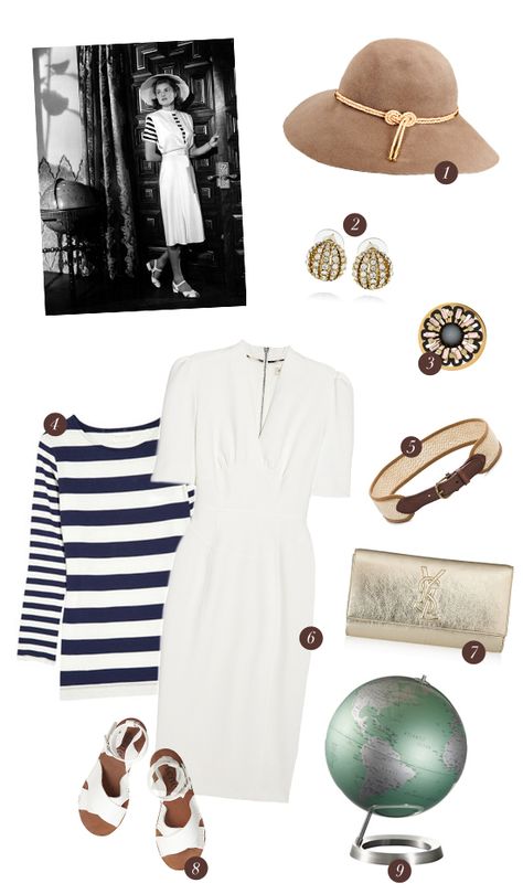 How awesome is this?  Ilsa's outfit from "Casablanca!" Casablanca Theme Party Outfit, Casablanca Costume, Ingrid Bergman Style, Casablanca Party, Themed Party Outfits, 1940's Makeup, Vintage Polyvore, Casablanca Movie, Best Travel Clothes