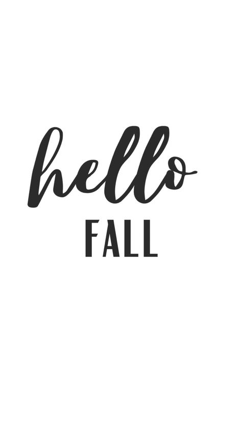 Hello Fall Sign, Fall Graphic, Fall Sign, Phone Theme, Display Fonts, Fall Printables, Easy Cheap, Diy Decor Crafts, Fall Signs