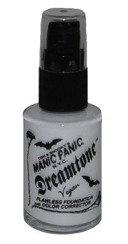 Manic Panic Virgin Dreamtone Gothic Foundation Vampire White (1 fl oz) Vampire Makeup, Light Foundation, Covering Dark Circles, Liquid Makeup, Dark Under Eye, Flawless Foundation, Best Lipsticks, Foundation Colors, Goth Makeup