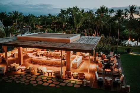 The perfect open-air, alfresco style bar with fresh cuisine and island-inspired beverages. Located along the pool and Great Lawn – overlooking the Pacific Ocean. Serving lunch from 11:00am – 6:30pm and dinner from 5:00pm – 9:00pm daily. #AlwaysAuberge #MaunaLaniMoments #MaunaLani Open Air Restaurant, Herb Roasted Turkey, Brunch Bar, Hawaiian Sunset, Family Style Dinner, Greece Hotels, Kona Coffee, Island Adventure, Surf Shack