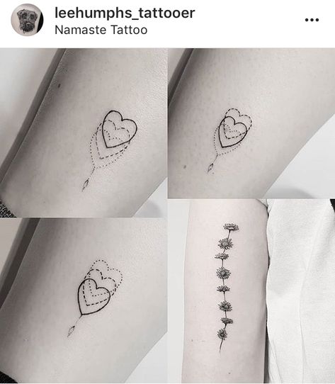 Sister Heart Tattoos, Inner Wrist Tattoos, Sister Tattoo Designs, Cute Tattoos On Wrist, Matching Sister Tattoos, Herz Tattoo, Парные Тату, Disney Tattoo, Friendship Tattoos