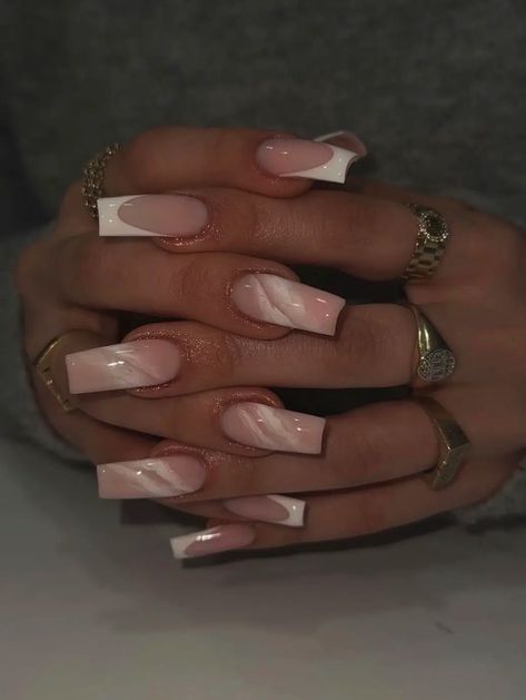 Tan Nail Designs, Turkey Nails, Tan Nails, Bad Nails, Milky Nails, Ombre Acrylic Nails, Stylish Nails Designs, Colored Acrylic Nails, Casual Nails