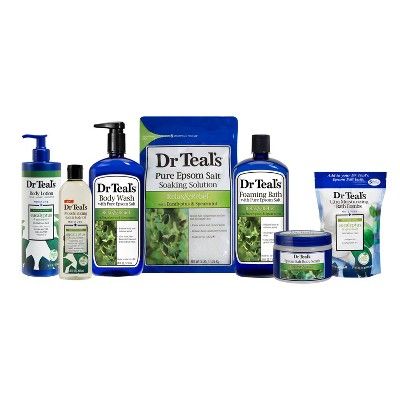 Dr Teal's Eucalyptus Collection : Target Dr Teals Products, Dr Teals Body Wash, Cute Self Care, Dr Teals, Pr Package, Care Basket, Body And Skin Care, Black Onyx Engagement Ring, Bath Stuff