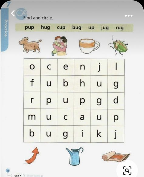 Word Puzzles For Kids, Education Worksheets, Teach Phonics, Craft Printables, Fruit Sandwich, English Grammar For Kids, Cvc Words Kindergarten, Phonics Centers, Grammar For Kids