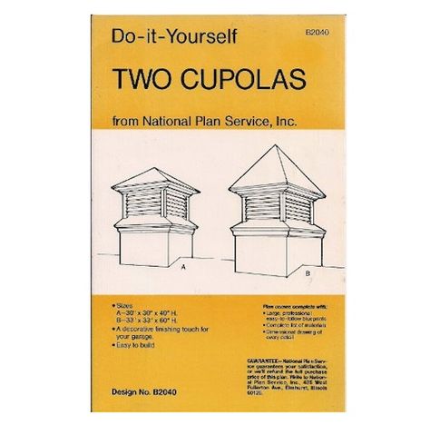 Build a cupola by yourself and you'll gain respect from carpenters. It's not an easy project because of the many angled cuts and louver slots. GREAT BOOK. Hip Roof, Roof Framing, Do It Right, Do You Know What, Wood Working, Easy Projects, Great Books, Easy Diy, Slots