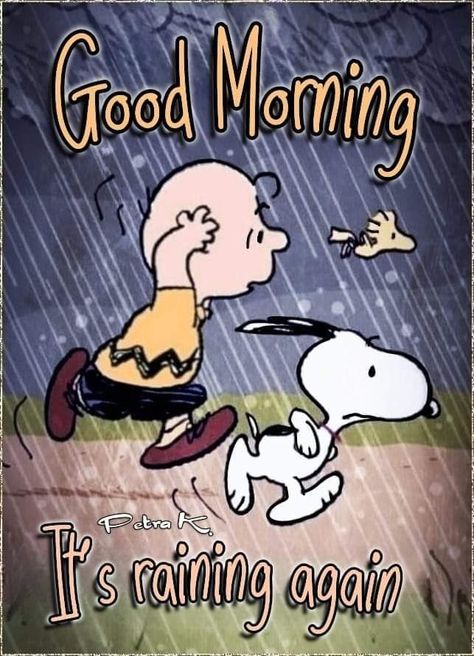 Rainy Good Night, Rainy Morning Quotes, Snoopy Good Morning, Rainy Day Images, Rainy Good Morning, Good Morning Rainy Day, Rainy Day Quotes, Good Morning Snoopy, Happy Day Quotes