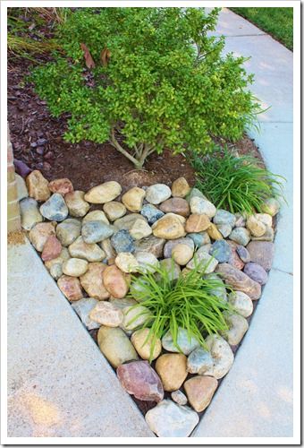 Great article about planting a rock garden with specific plant suggestions Landscaping Sand, River Rock Landscaping, Landscaping With Rocks, River Rock, Garden Stones, Lawn And Garden, Mulch, Rock Garden, Dream Garden