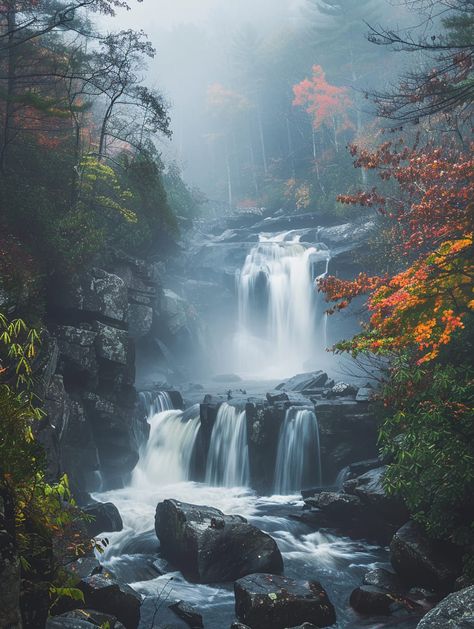 Tennessee Waterfalls, Rainbow Falls, Great Smoky Mountains National Park, Smoky Mountain National Park, Great Smoky Mountains, Smoky Mountains, Tennessee, National Park, National Parks