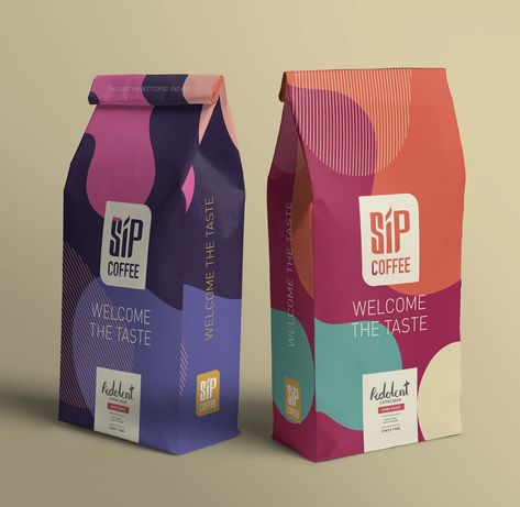 Coffee Label Design, Coffee Shop Branding, Tea Packaging Design, Coffee Label, Packaging Label Design, Cmf Design, Cafe Branding, Tshirt Packaging, Branding Design Packaging