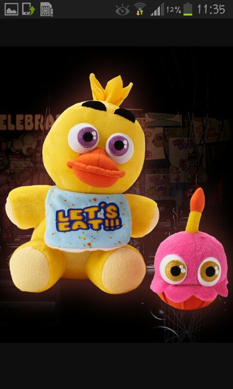 Chica Cupcake, Chica Plush, Chica The Chicken, Freddy Plush, Best Christmas Toys, Fnaf 1, Freddy Fazbear, Fnaf Characters, Fnaf Drawings