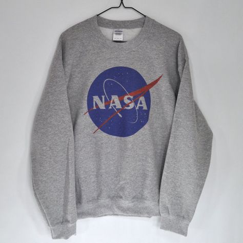 Nasa Sweatshirt, Nasa Shirt, Grey Sweatshirt, Sweater Weather, Astronomy, Nasa, Cool Shirts, What To Wear, Gender Neutral