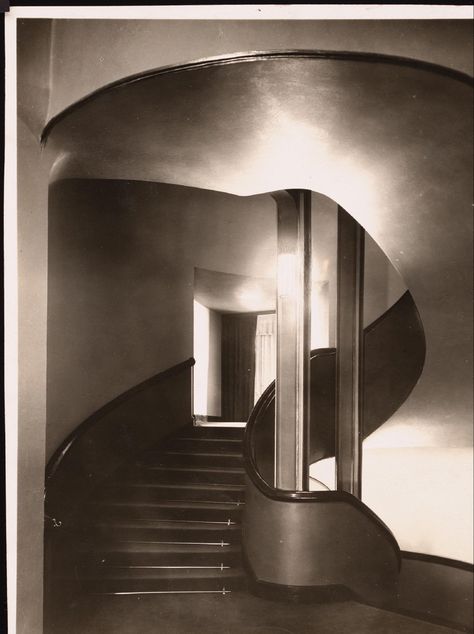 Hans Poelzig Capitol-Lichtspiele am Zoo, Berlin (1924)q | The Charnel-House Hans Poelzig, Berlin Photos, Set Design Theatre, West Berlin, Architecture Drawing Art, Theatre Design, Historical Photos, Architecture Drawing, Interior Architecture