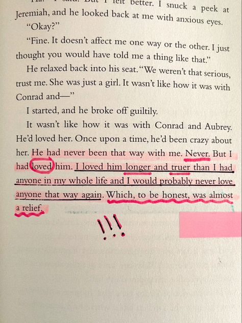 Tsitp Annotations, Tsitp Book Annotation, Book Annotation The Summer I Turned Pretty, The Summer I Turned Pretty Annotations, Quotes From Tsitp, The Summer I Turned Pretty Quotes Conrad, Summer I Turned Pretty Book Quotes, Tsitp Book, Belly Quote