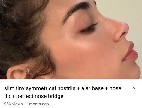 Nose Surgery Rhinoplasty, Nose Types, Rhinoplasty Nose Jobs, Botox Lips, Rhinoplasty Before And After, Pretty Nose, Perfect Nose, Facial Fillers, Brown Hair Looks