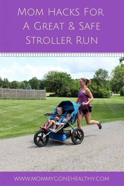 Running With Kids, Stroller Running, Jogging Tips, Stroller Workout, Postpartum Workout, Running With Stroller, Tips For Running, Mom Health, Sports Therapy