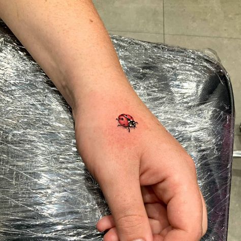 Ladybird Tattoo, Ladybug Tattoo, 10 Tattoo, Animal Tattoo Ideas, Lady Bug Tattoo, Mom Tattoo Designs, Bug Tattoo, Tasteful Tattoos, Floral Tattoo Sleeve