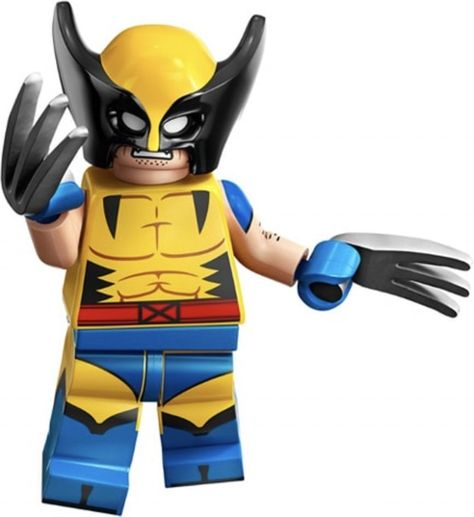 Click to close image, click and drag to move. Use arrow keys for next and previous. Lego Wolverine, Hulk Theme, Series Marvel, Drawing Legs, Lego Custom Minifigures, Marvel Collectibles, Lego Characters, Lego News, Lego Minifigure