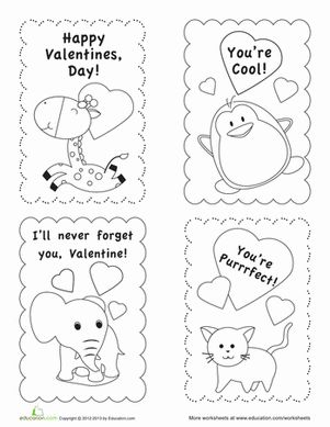 Valentine's Day card templates are a great tool for people who want to make homemade valentines quickly. Try these Valentine's Day card templates this February. Valentine's Printables, Aba Activities, Free Valentine Cards, Valentine Worksheets, Valentine Card Template, Kindergarten Valentines, Valentine Template, February Crafts, Printable Valentines Day Cards