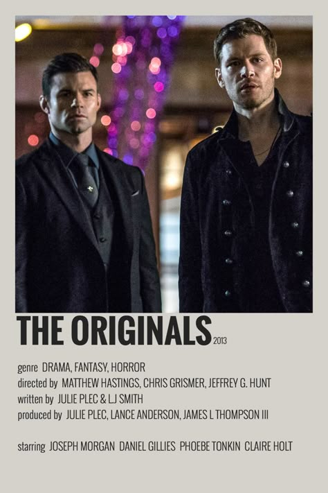 The Originals Poster, Originals Poster, Netflix Aesthetic, Vampire Diaries Poster, Series Posters, Tv Posters, Iconic Movie Posters, Movie Wall, Series Poster