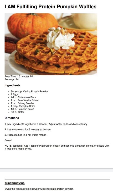 Protein Pumpkin Waffles Protein Pumpkin Waffle Recipe, Protein Pumpkin Waffles, Pumpkin Waffles Healthy, Pumpkin Protein Waffles, Pumpkin Waffles Recipe, Protein Waffles, Banana Protein, Pumpkin Waffles, Pumpkin Banana