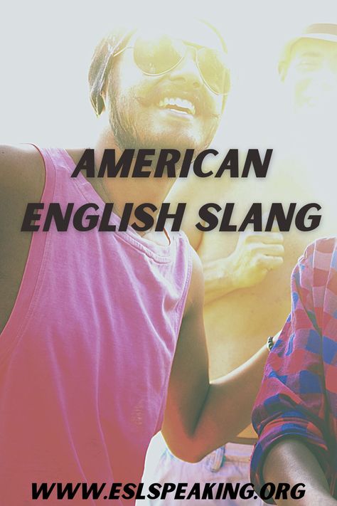 Learn American English slang with these fun videos! Impress your friends by learning some new slang words, expressions, and phrases. #slang #slangs #english #englishslang #englishslangs #word #words #learning #learnenglish #learningenglish #esl #vocab #vocabulary English Slang Words, Fun With English, Learn American English, American Slang Words, Speaking Games, American Slang, Teaching English Online, English Teachers, Speaking Activities