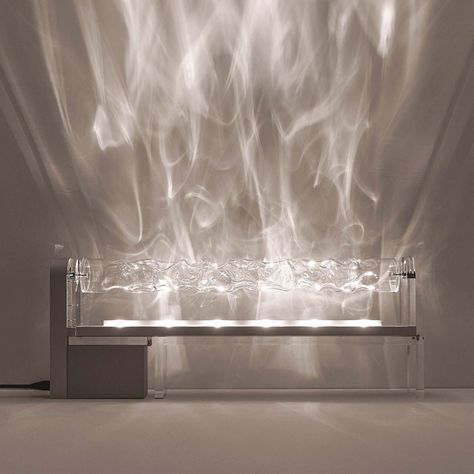 Water Lamp, Blitz Design, Lighting Concepts, Gallery Design, Design Del Prodotto, Water Lighting, Design Milk, Light Effect, Light Art