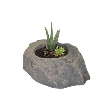 Faux Rock & Backflow Enclosure Covers| Rock Enclosures Rock Planters, Faux Rock, Pots For Plants, Cedar Planters, Fiberglass Planters, Rustic Traditional, Indoor Outdoor Planter, Rain Chain, Plastic Pots