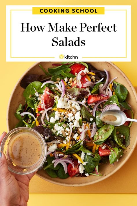 Winter Veggies, Delicious Salad Dressings, Leafy Salad, Vinaigrette Recipes, How To Eat Paleo, Cold Meals, How To Make Salad, Healthy Meal Prep, Healthy Breakfast Recipes