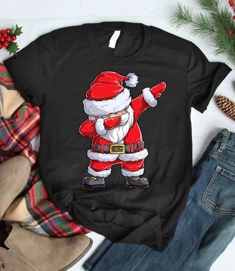 Xmas Graphic, Santa Claus Christmas, Selling Clothes, Santa Christmas, T Shirt For Men, Sweatshirt Hoodie, Mens Tank Tops, Hoodie Sweatshirt, Black Cotton