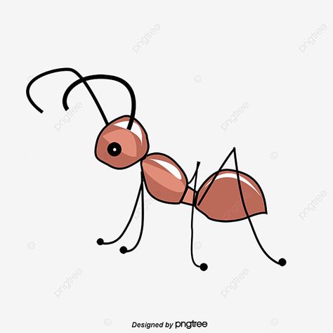 Cute Ants Illustration, Ant Cartoon Drawing, Ant Drawing Cute, Cute Ant Cartoon, Ant Tattoo Cute, Ants Drawings, Ant Drawing Easy, Cartoon Ants, Ant Clipart