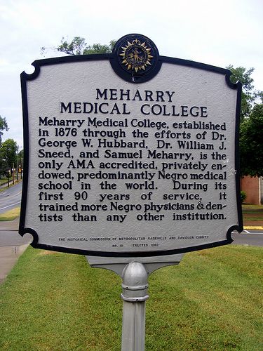 Meharry Medical College is the oldest historically Black Medical School in the nation and ranks #2 nationally in conferring medical degrees to African Americans. Black Heritage, Historical Moments, Black History Facts, Medical College, African Diaspora, Historical Facts, African History, Medical History, African American History