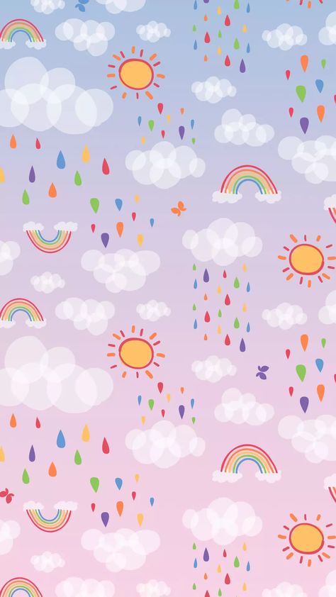 Daycare Aesthetic, Lockscreen Iphone Quotes, Spring Activity, Rainbow Mobile, Clouds Wallpaper, The Honest Company, Honest Company, Daycare Activities, Pretty Backgrounds