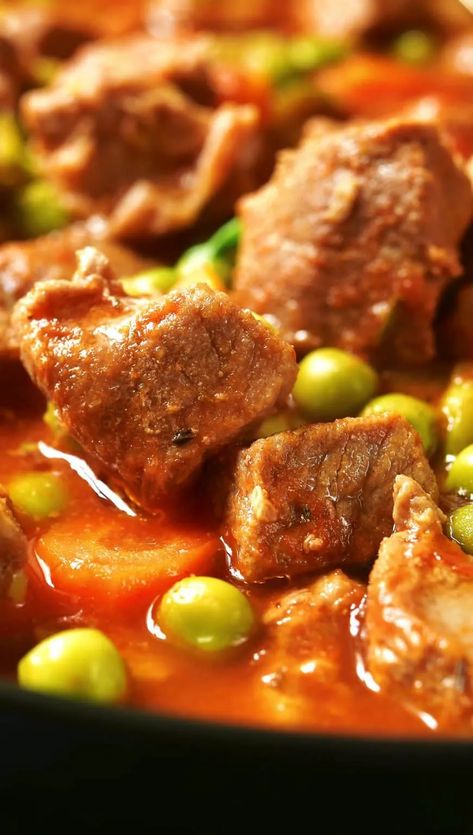 Slow Cooker Stew Recipes, Instant Pot Stew, Stew Dinner, Veal Stew, Recipes For Diabetics, Dinner Homemade, Veal Recipes, Slow Cooker Stew, Stew Meat Recipes